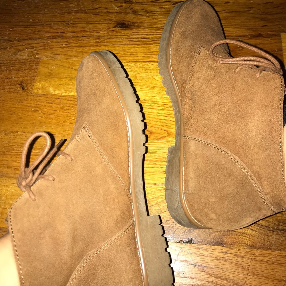 Brown booties!!